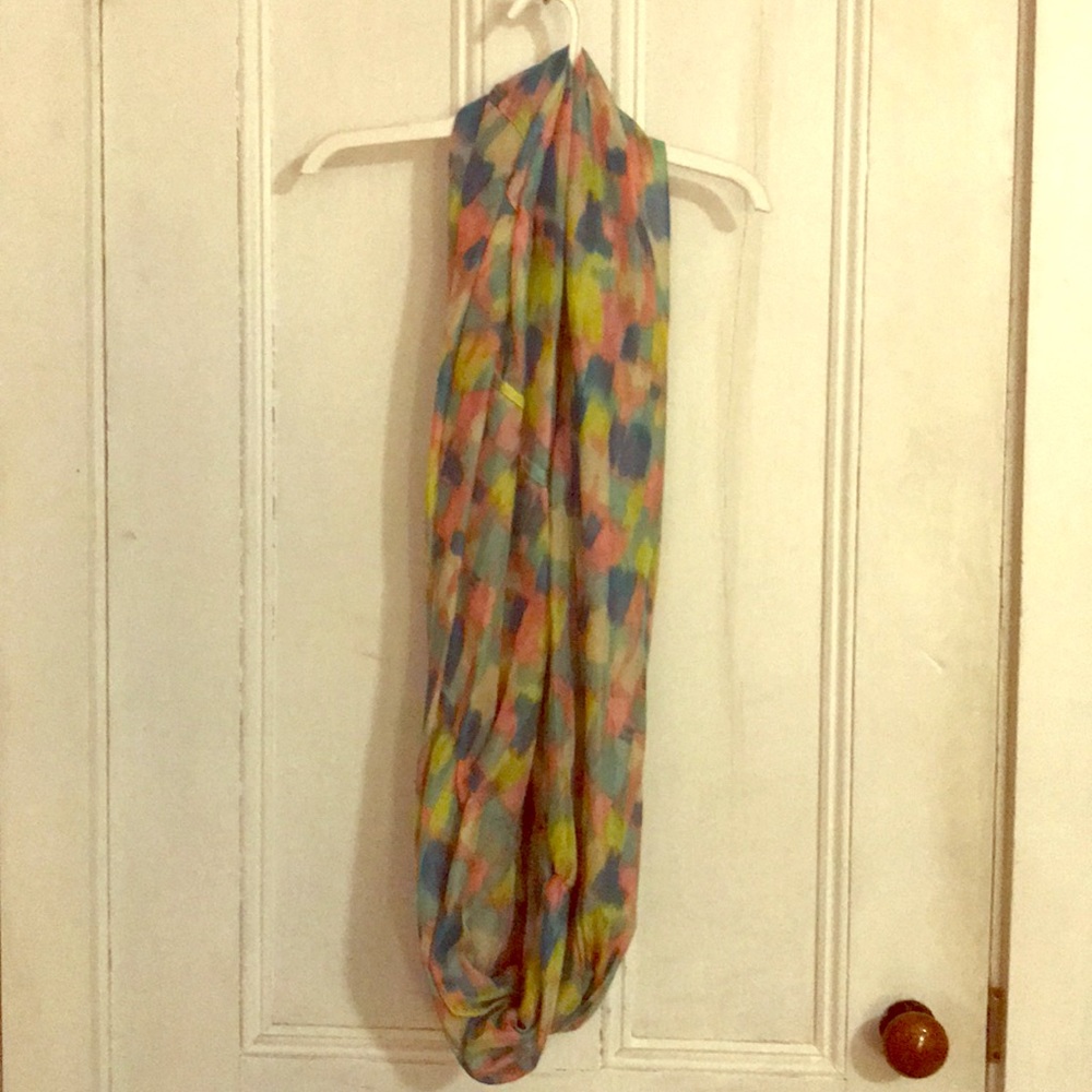 Multi-colored Infinity Scarf